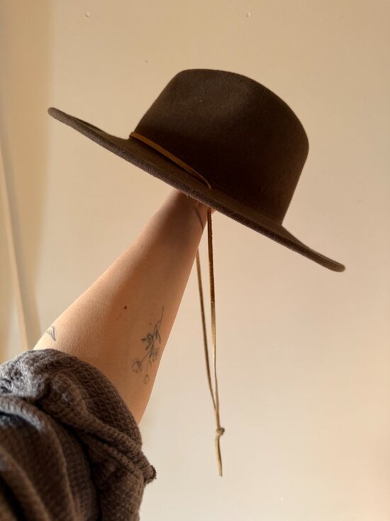 BRIXTON wool hat (brown) main image 4